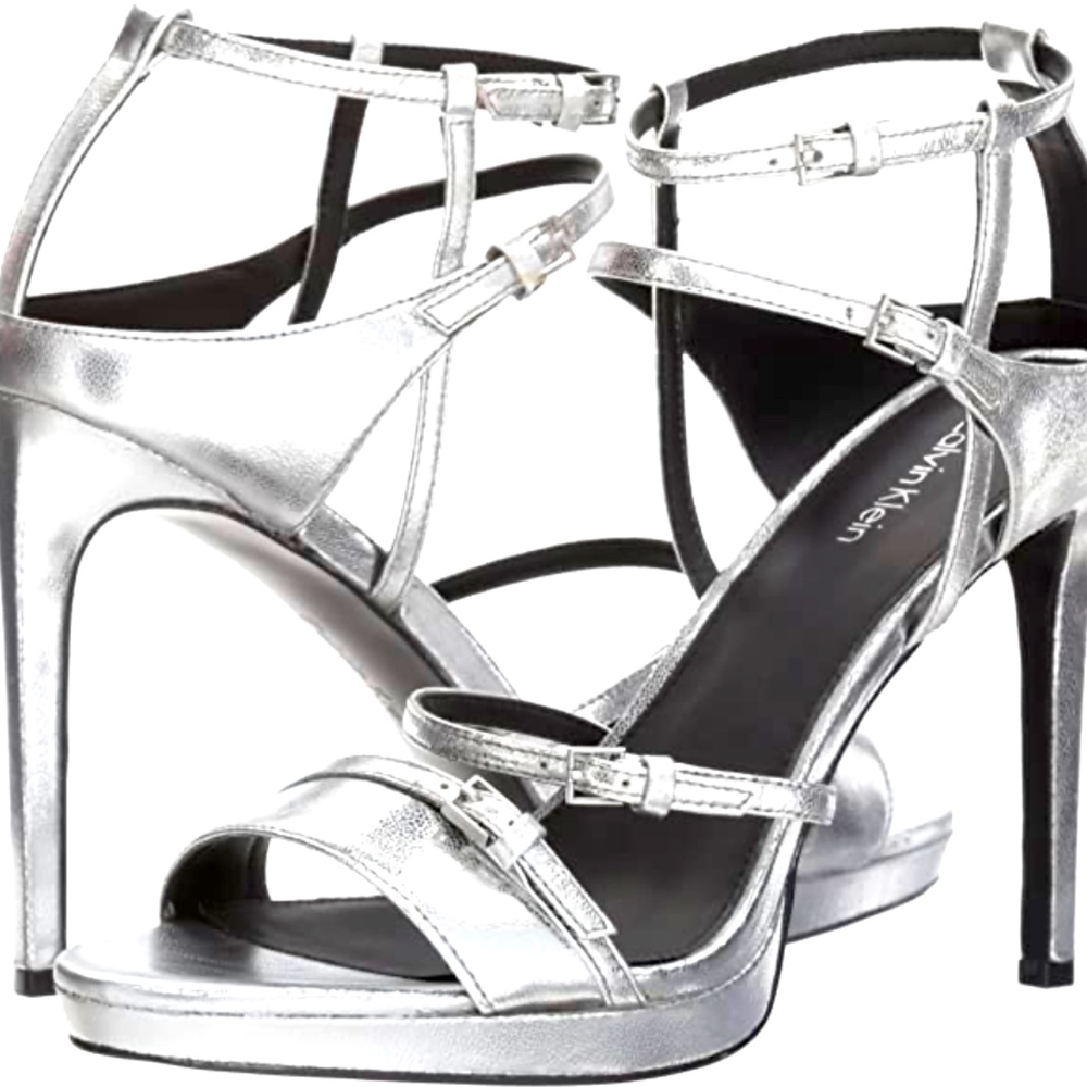 Calvin Klein Shantell Heeled Sandal 5M